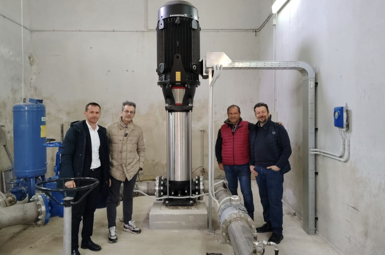 Lavori all’impianto di pompaggio di Alcamo, aumenta la portata e la pressione idrica
