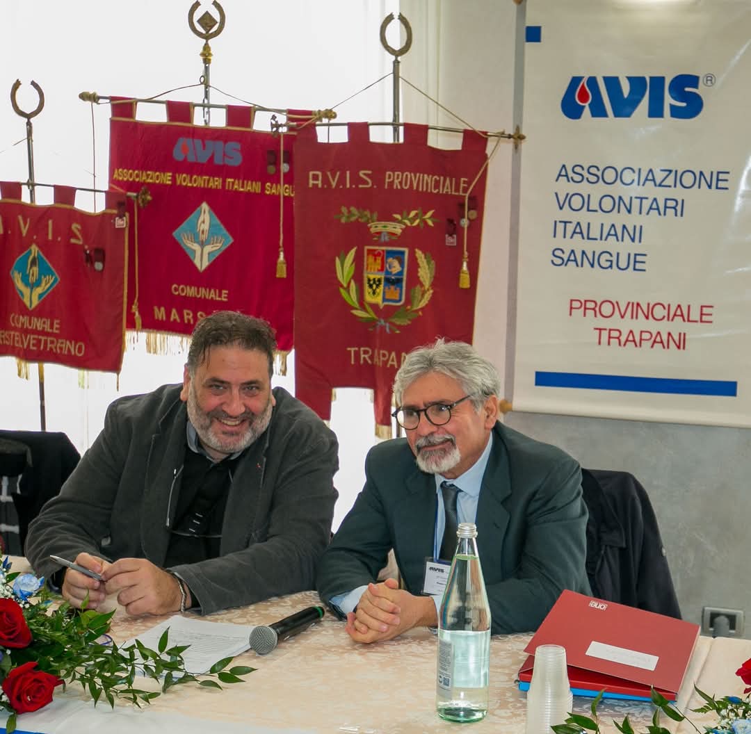 Salvatore Stuppia è il nuovo presidente dell’Avis Provinciale di Trapani 