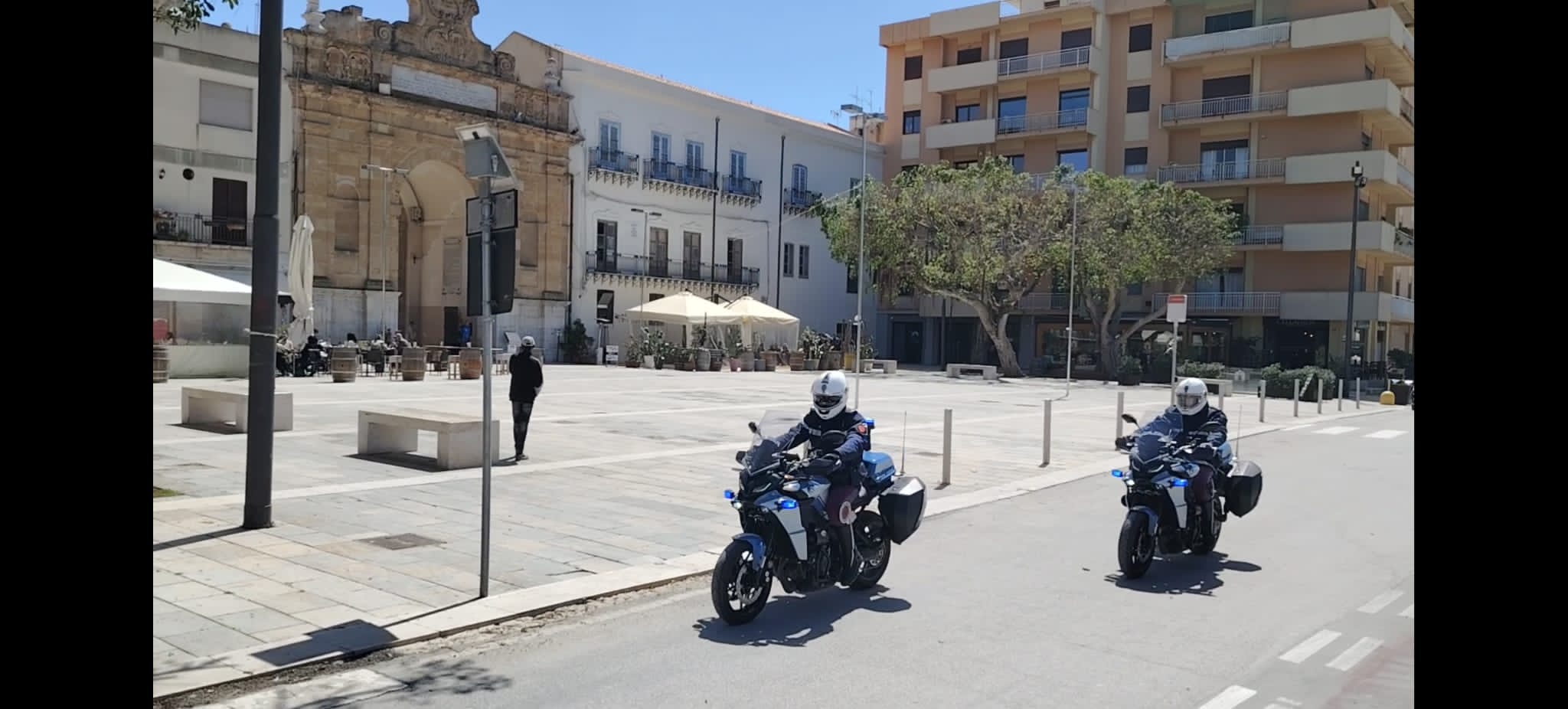 A Marsala arrivano le moto della Polizia di Stato: servizi straordinari di pattugliamento