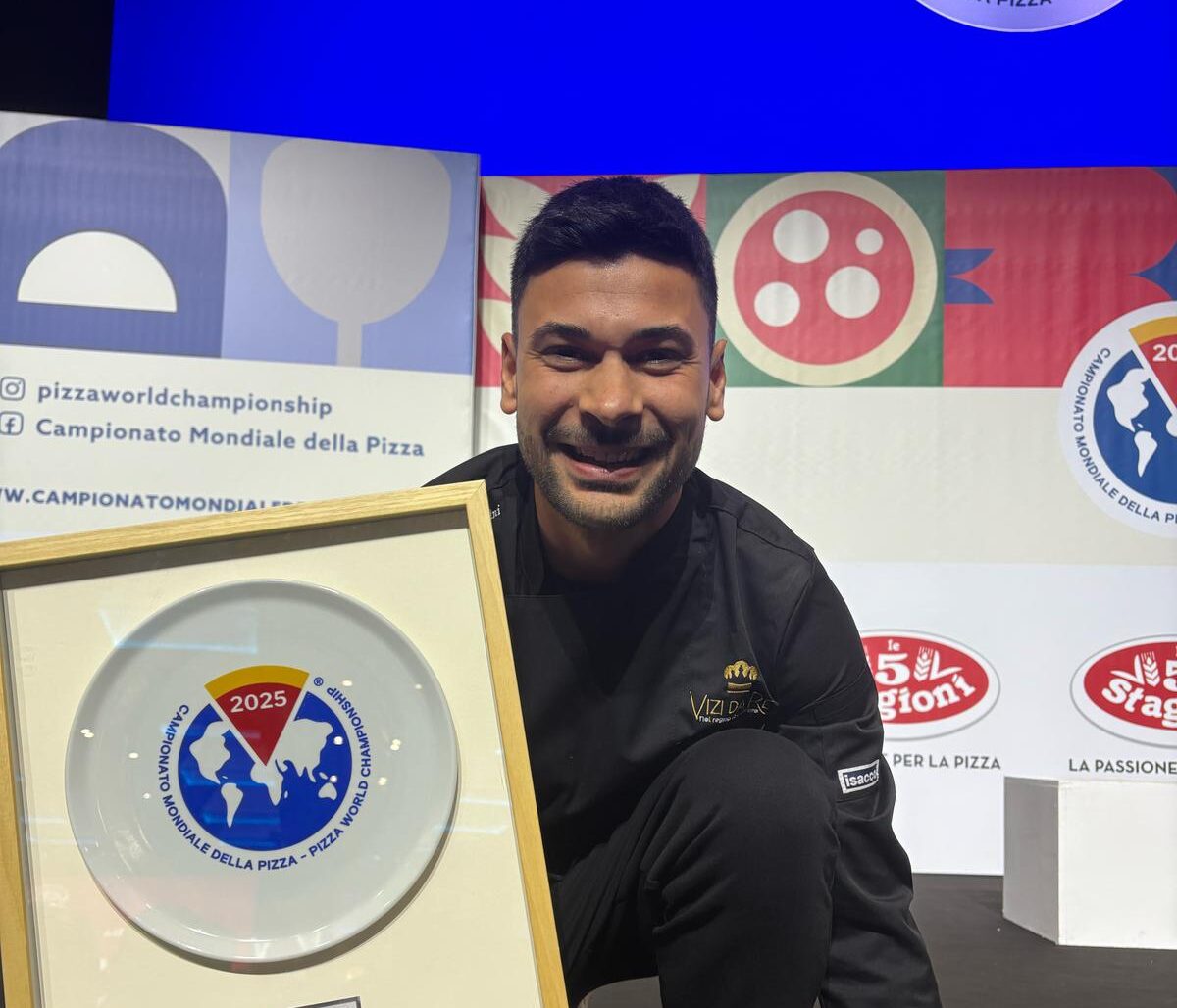 Il mazarese Giuseppe Balsomini vince il titolo di Campione mondiale di Pizza