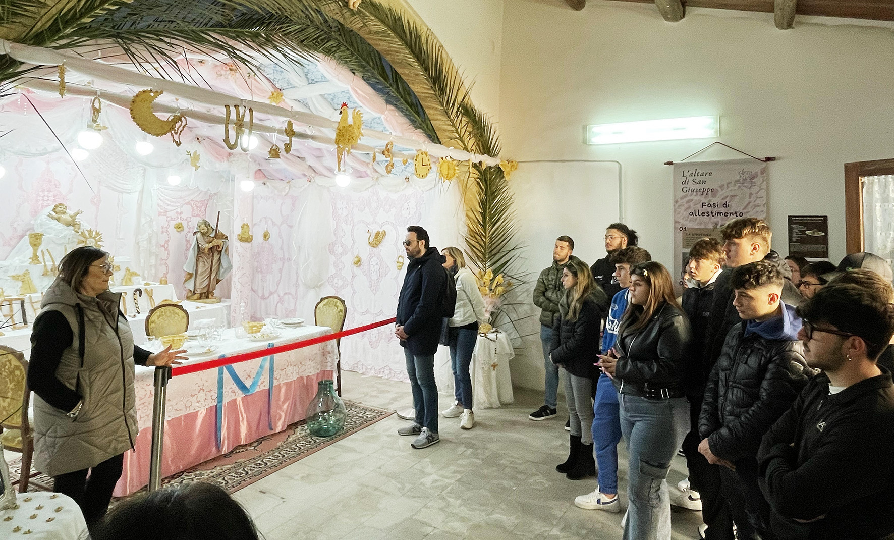 A Campobello l’altare di “lu Patriarca”, pranzo con 3 santi e 101 pietanze