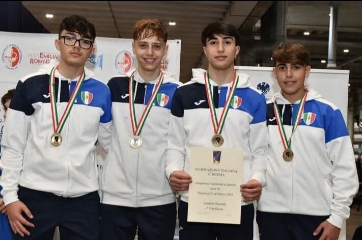 Bronzo per il Circolo Schermistico Mazarese ai Campionati Italiani di Serie B1