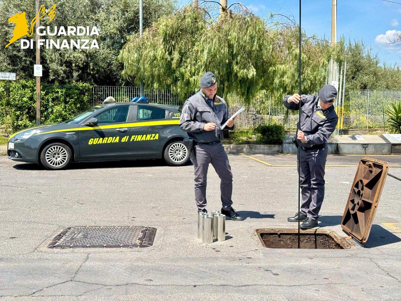 Nel catanese sequestrati 28.000 litri di benzina contaminata