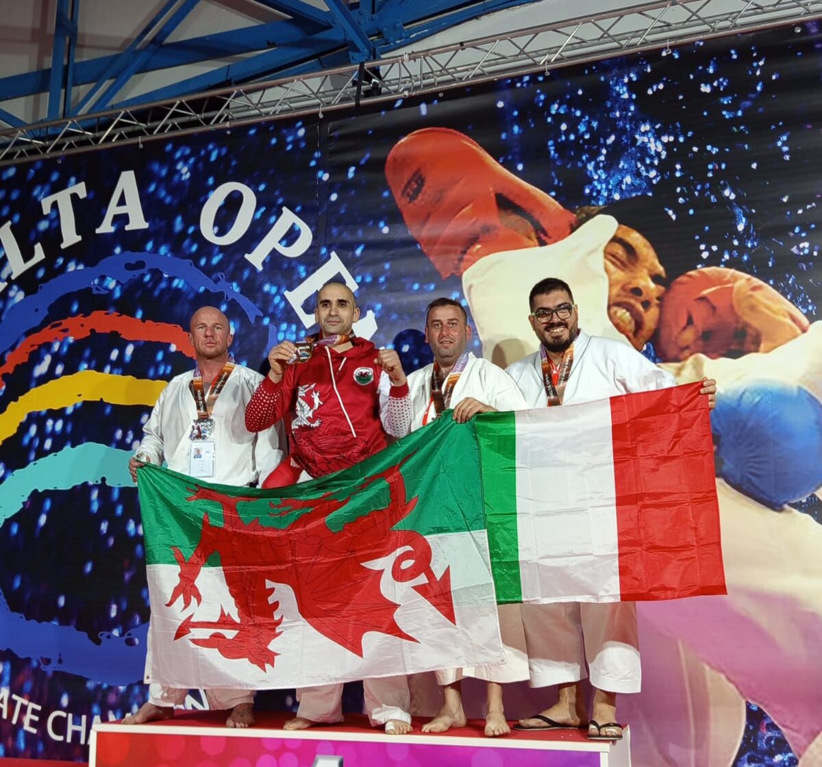 All’Open di Malta karateki marsalesi sul podio