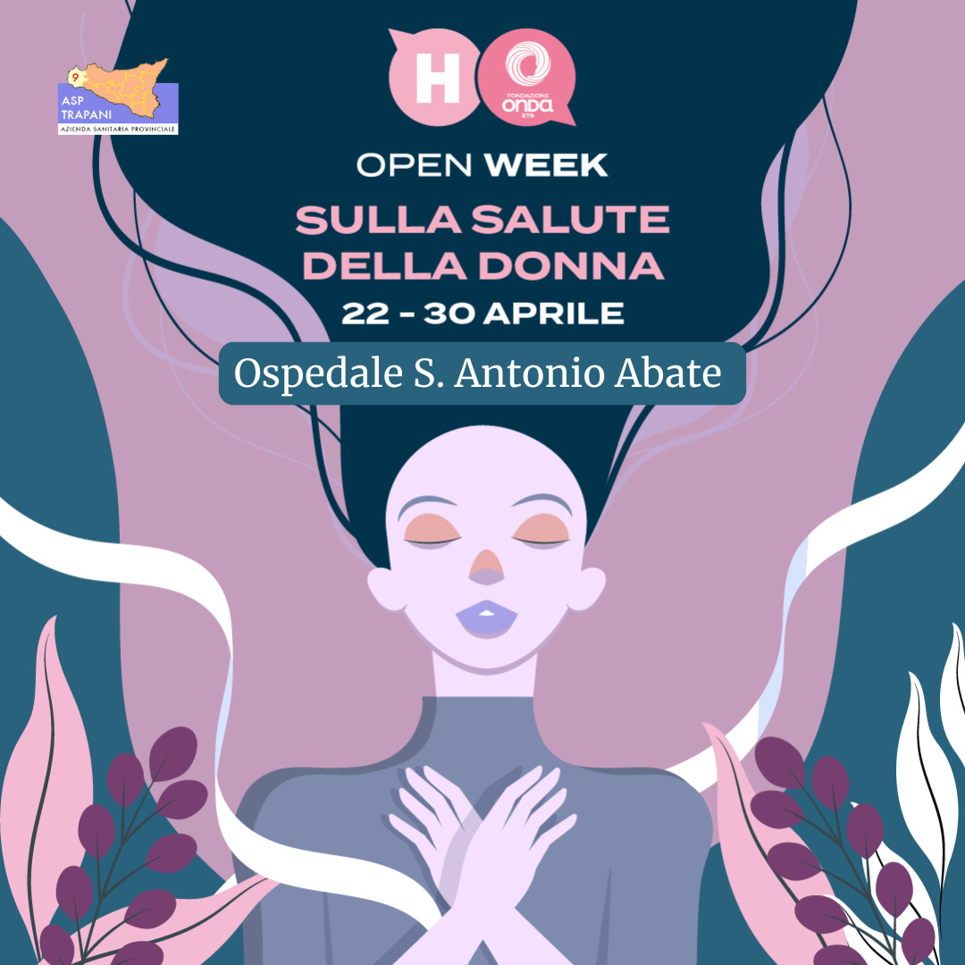 Settimana Salute Donna, al Sant’Antonio Abate di Trapani visite gratuite in tre reparti
