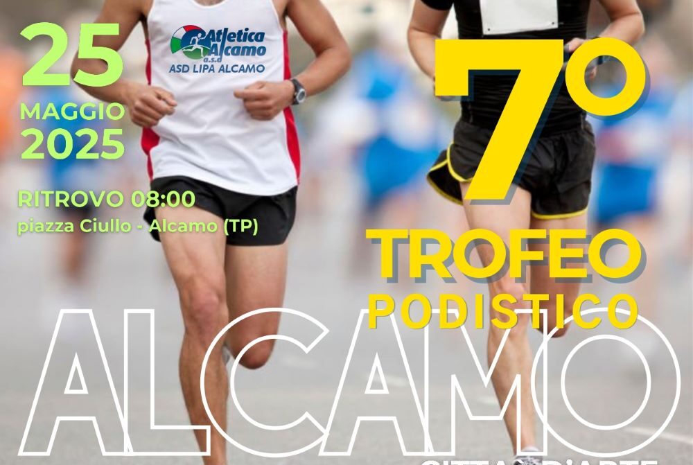 Ad Alcamo il 7° Trofeo Podistico Città d’Arte, prova del Grand Prix Fidal e Biorace