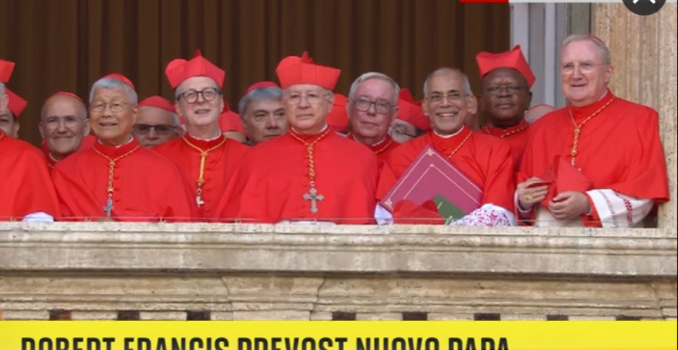 Il nuovo Papa é l’americano Prevost, Leone XIV