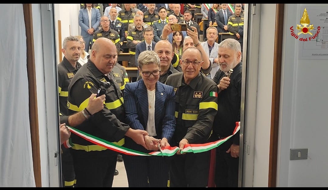 Inaugurata a Trapani la sede logistica del Polo Dos. Presente anche il capo del corpo nazionale dei vigili del fuoco