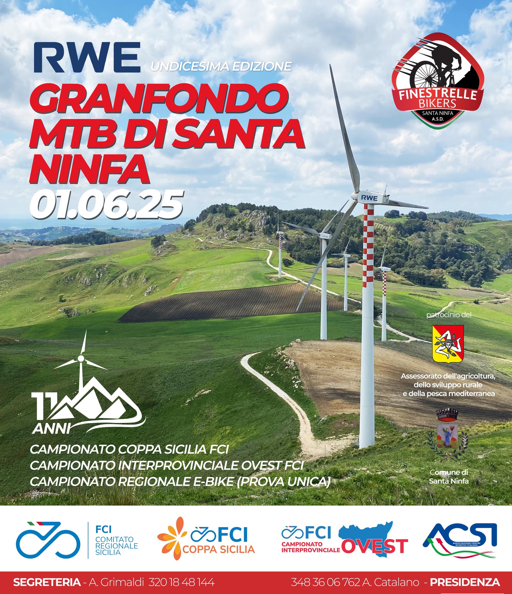 A Santa Ninfa il Finestrelle Bikers, la Granfondo il 1° giugno