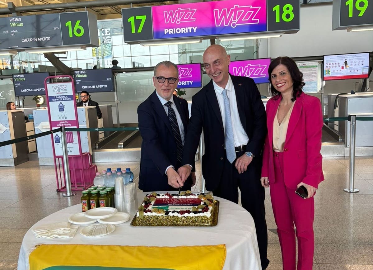 Nuova rotta Catania-Vilnius, Palmigiano “La Sicilia più vicina alla Lituania”