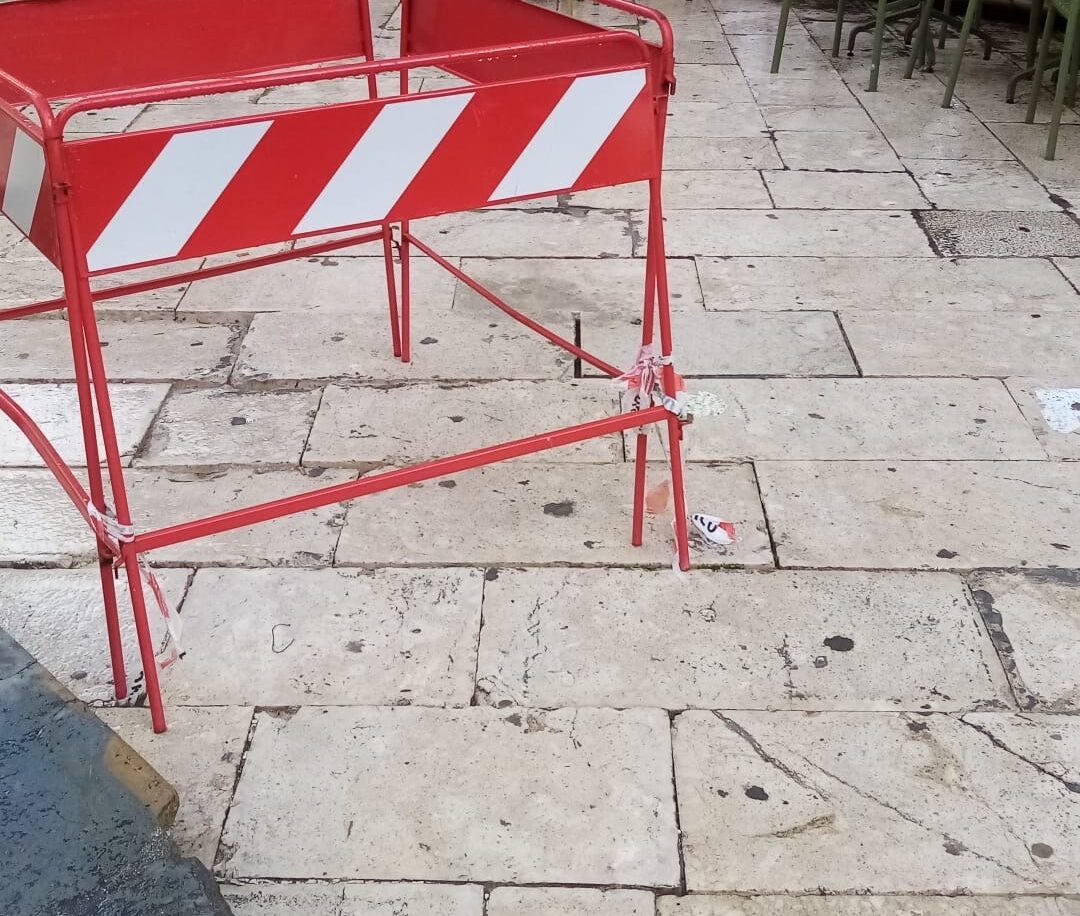 Marsala e la corsa alla sistemazione delle basole del centro prima dell’arrivo dei bersaglieri