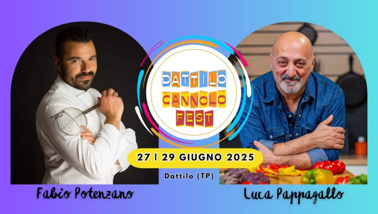 Dattilo Cannolo Fest: la quarta edizione torna dal 27 al 29 giugno