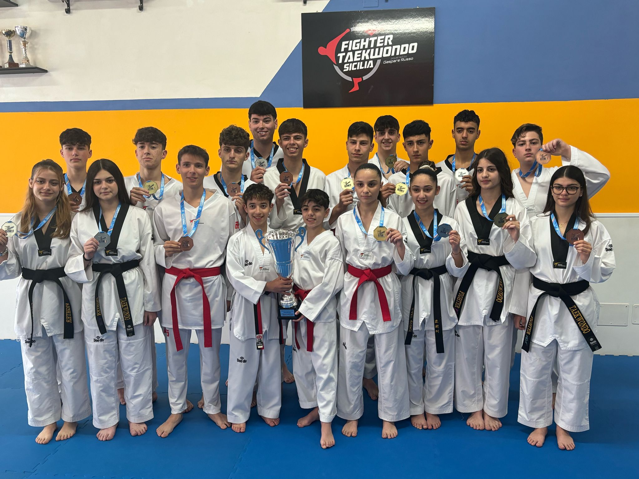 Fighter Taekwondo: 19 medaglie ai campionati regionali per gli atleti mazaresi