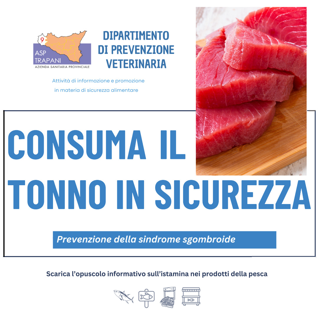 Sì al Tonno Rosso ma che sia controllato, parte la campagna dell’Asp di Trapani