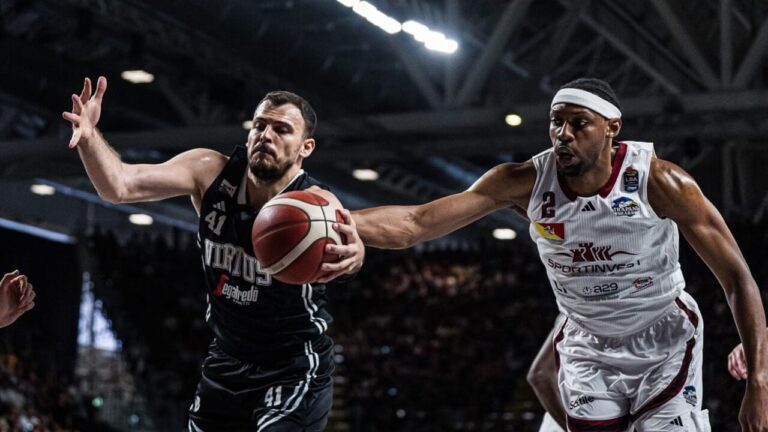 Basket: Virtus Bologna batte solo all’overtime Trapani Shark