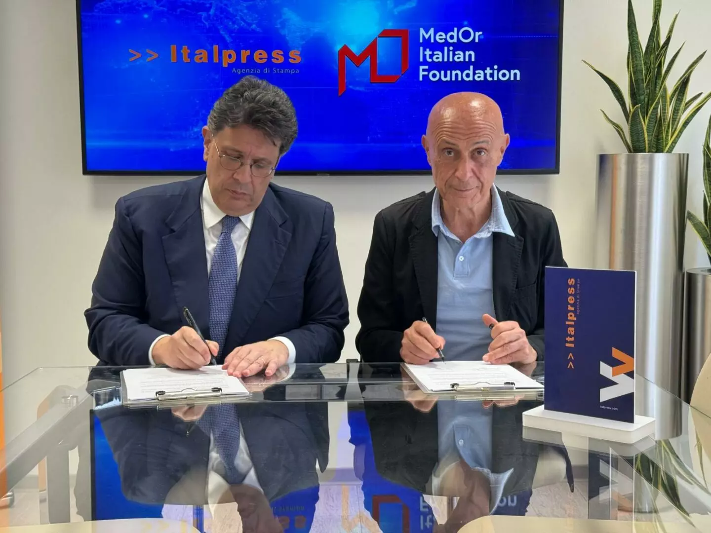 Area euromed, Italpress e la Fondazione Med-Or rinnovano collaborazione