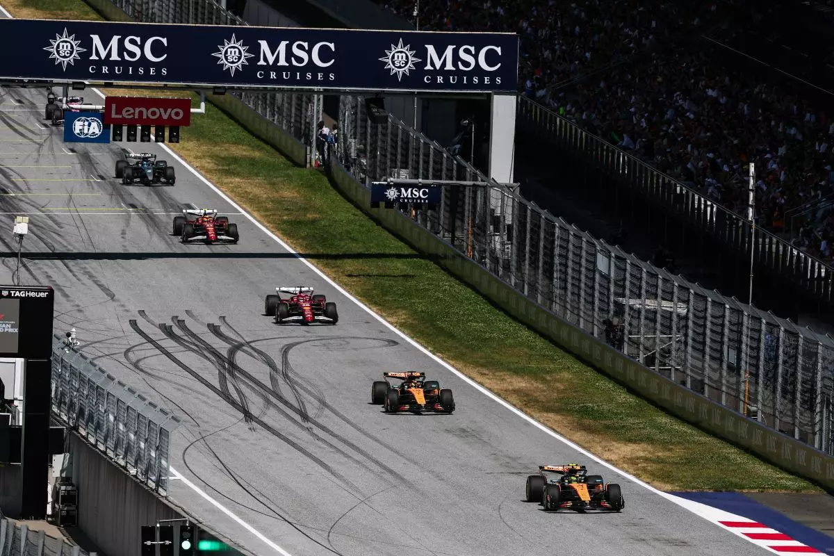 Doppietta McLaren Norris-Piastri in Austria, 3° Leclerc