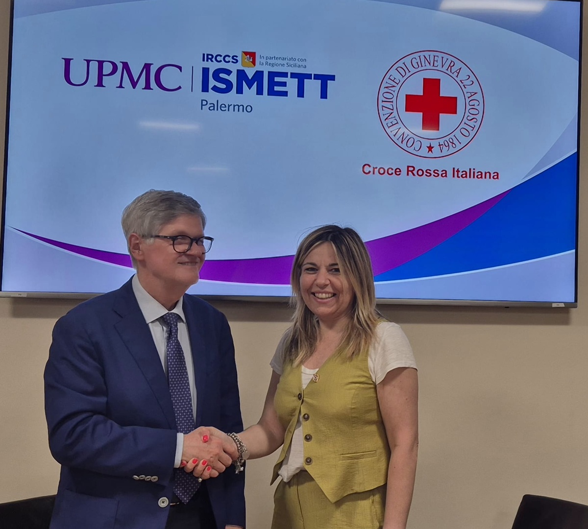 Irccs Ismett di Palermo e Croce Rossa Italiana insieme per rafforzare la rete sociosanitaria