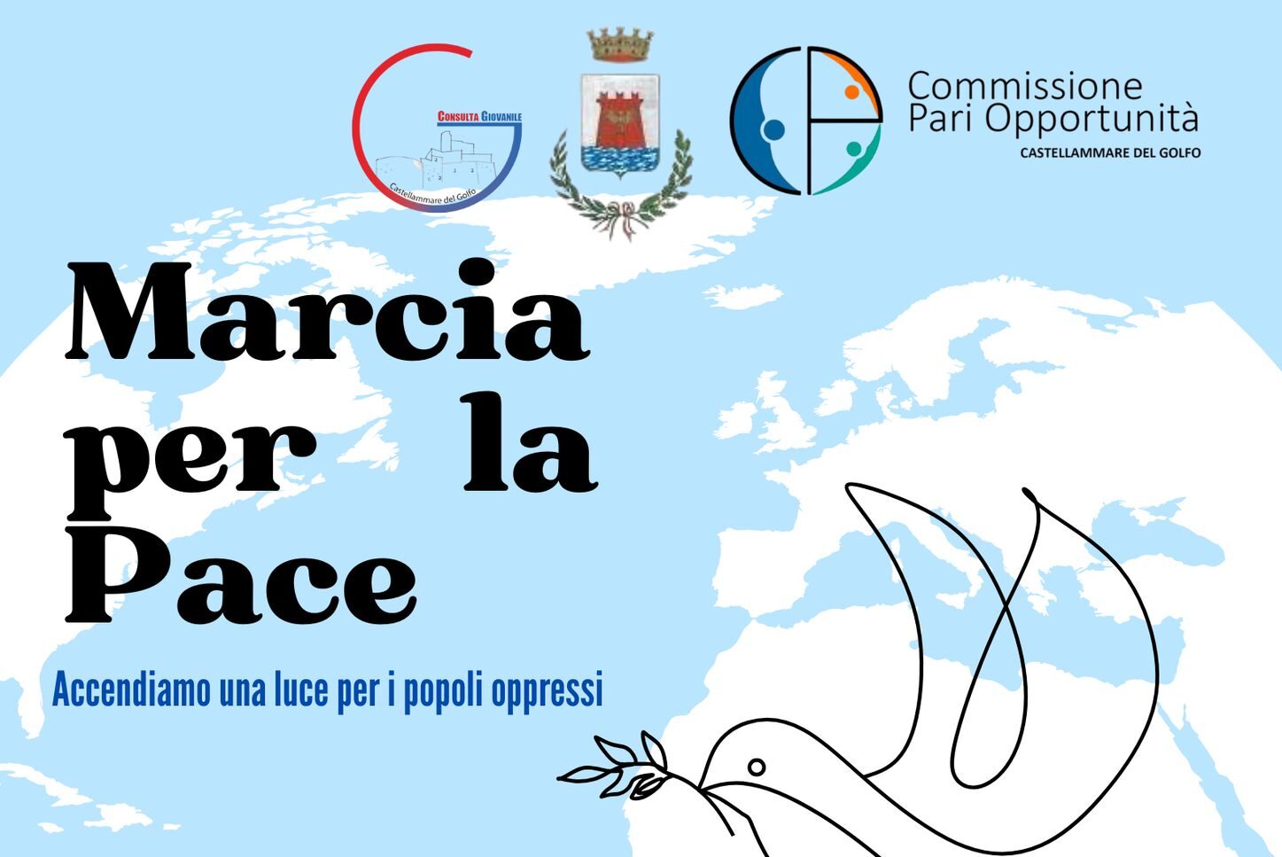 Marcia per la Pace a Castellammare: “Vicini ai popoli oppressi dalle guerre”