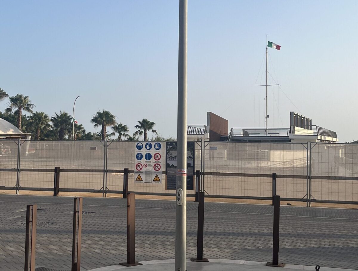 Proseguono i lavori al Monumento ai Mille di Marsala, tempi incerti sulla fine