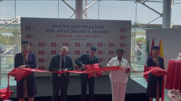 Al via il nuovo volo diretto Catania-Casablanca