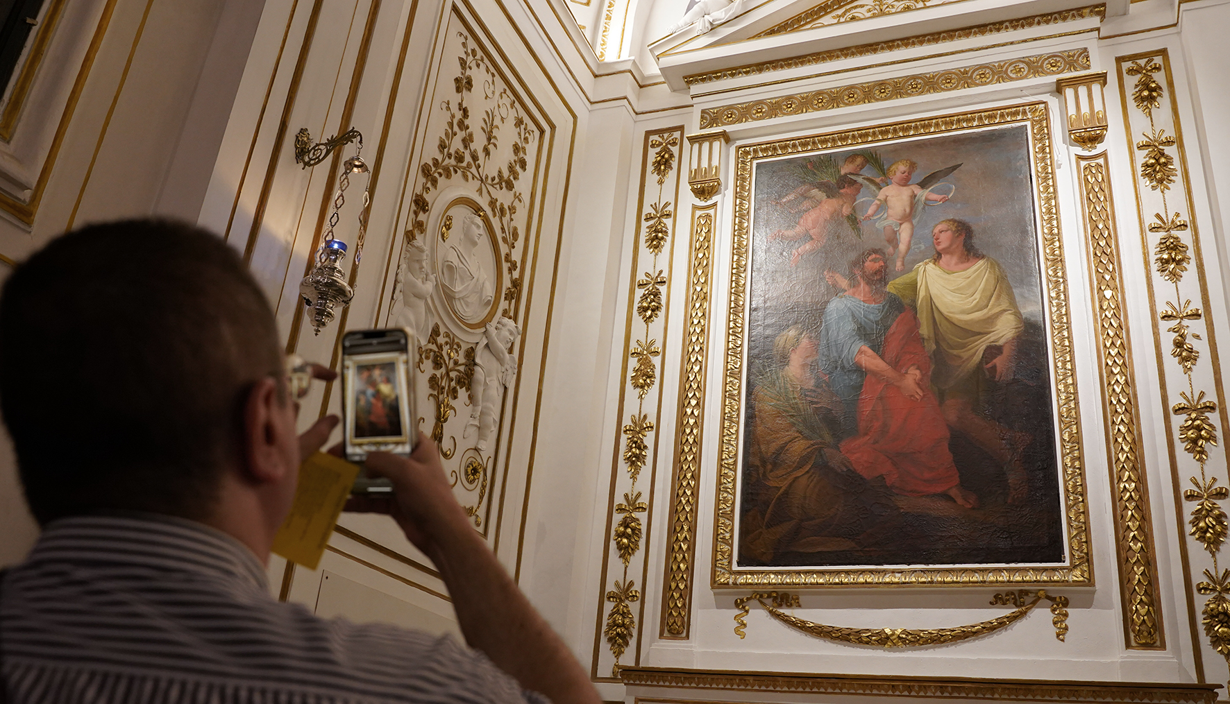 Torna restaurata nella Cattedrale di Mazara la tela di Giuseppe Velasco