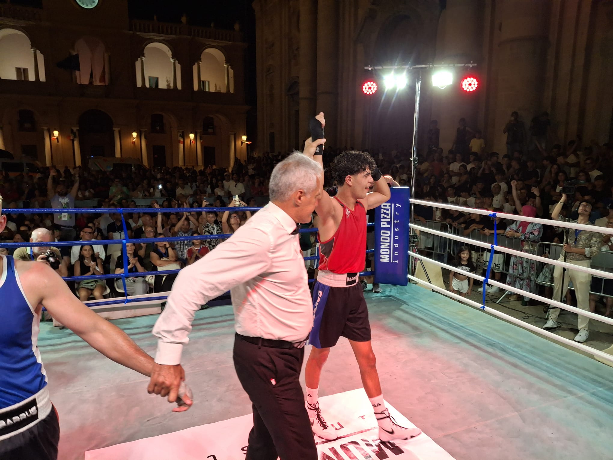 Marsala, evento pugilistico in piazza Loggia