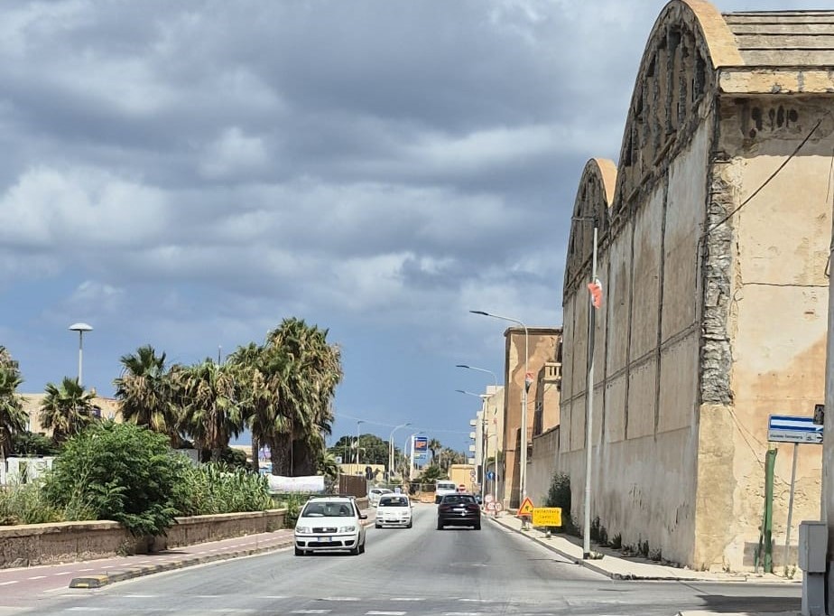 Viabilità Lungomare Marsala: spunta il senso unico alternato per lavori