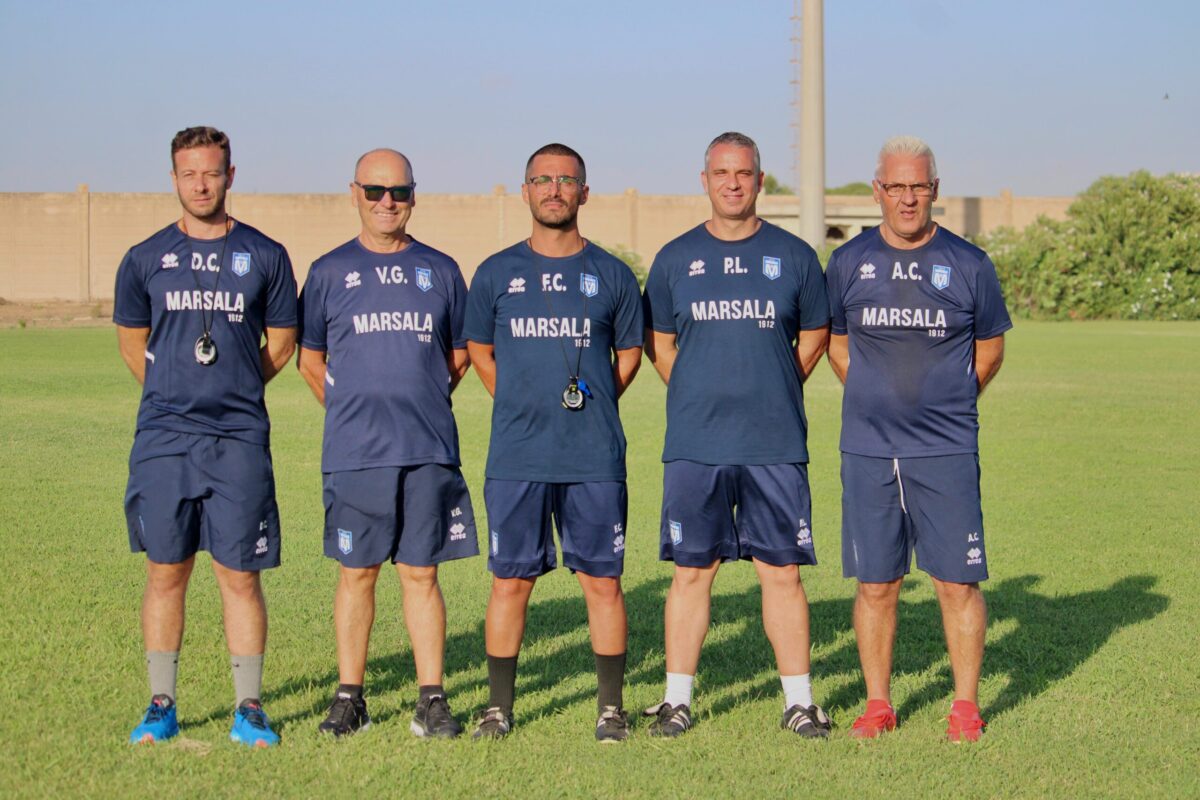 Nuovo staff tecnico per il Marsala 1912 ai comandi di Mister Chinnici