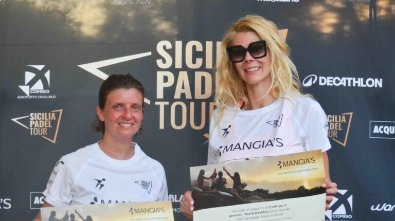 Sicilia Padel Tour 2025, il podio femminile è trapanese