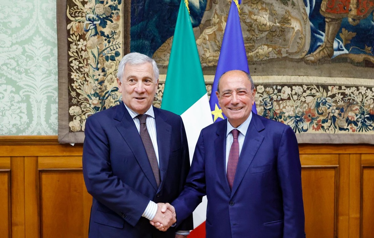 Tajani annuncia una nuova sede SACE a Catania. Schifani “Grazie per l’attenzione verso la Sicilia”