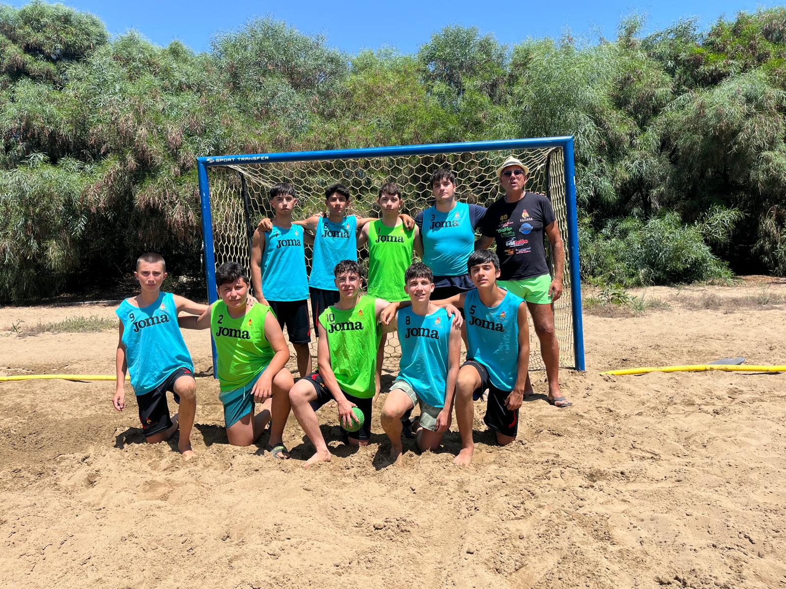 Conclusa la stagione di Beach Handball per l’Alcamo Pallamano
