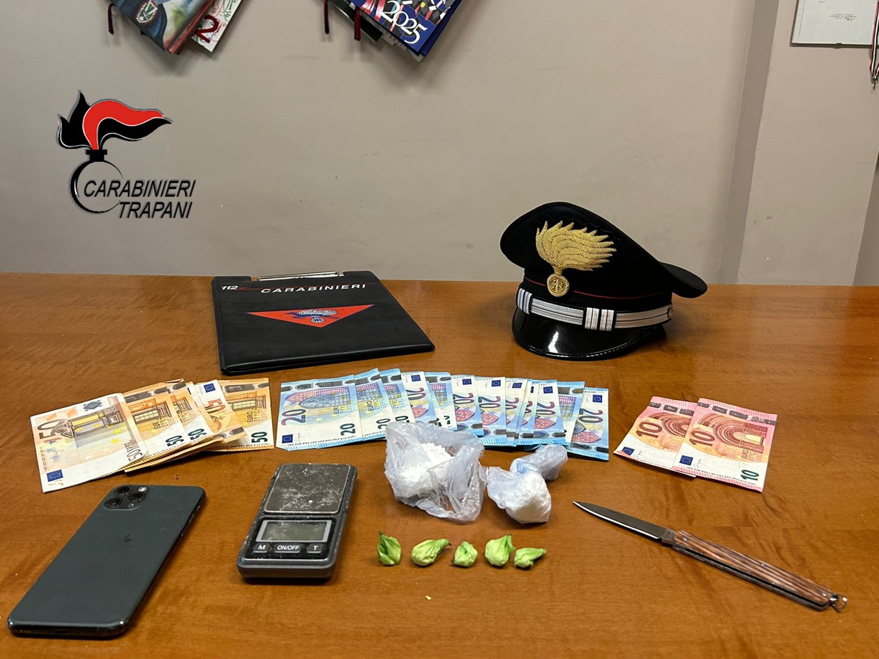 Arrestato marsalese che spacciava droga a Favignana