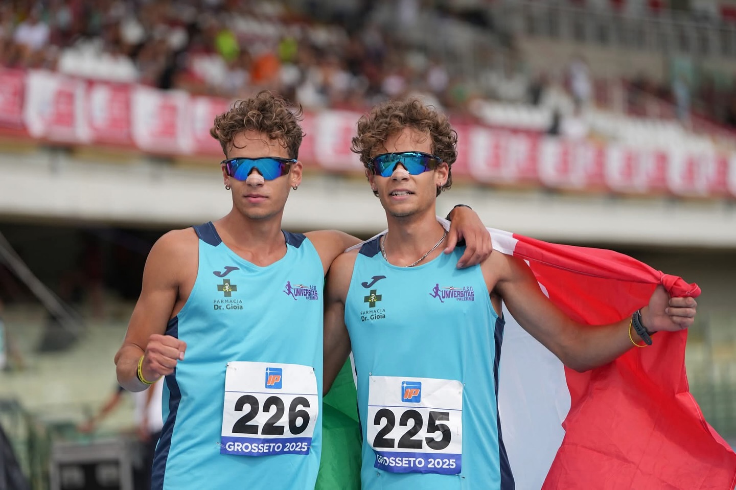 Marco e Luca Coppola da Paceco ai vertici dei Campionati di Atletica Juniores