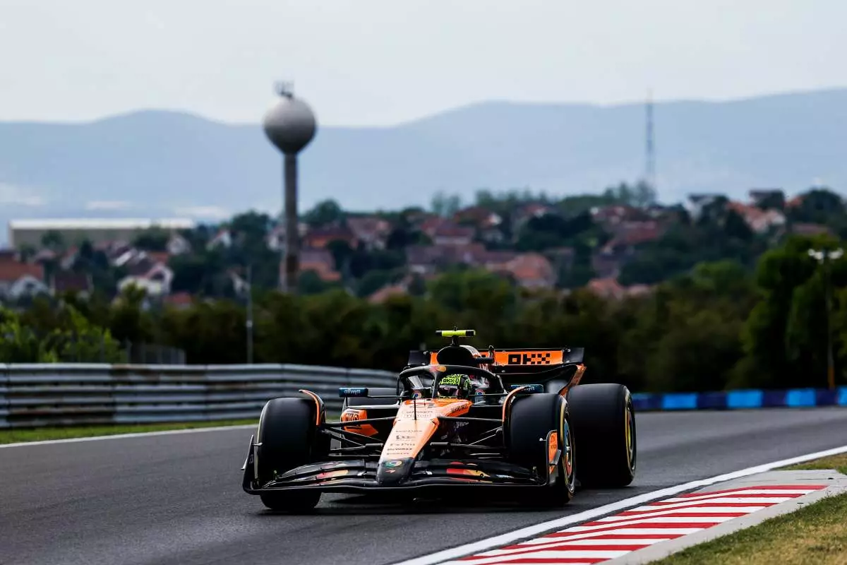 Norris domina le libere del Gp di Ungheria, Leclerc terzo