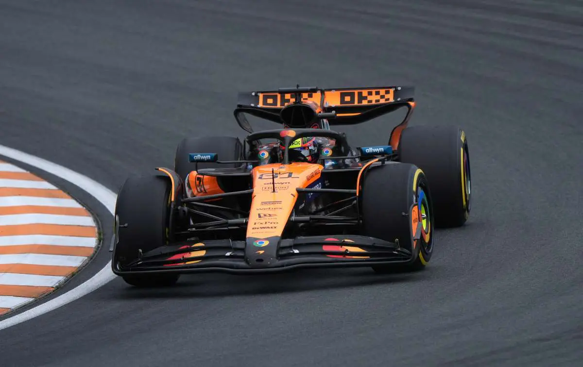 Piastri vince il Gp d’Olanda, ritiro Norris, male le Ferrari