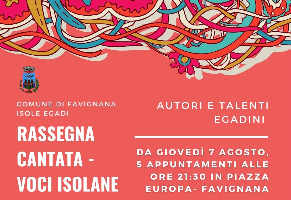 A Favignana inizia la rassegna/cantata “Voci Isolane”