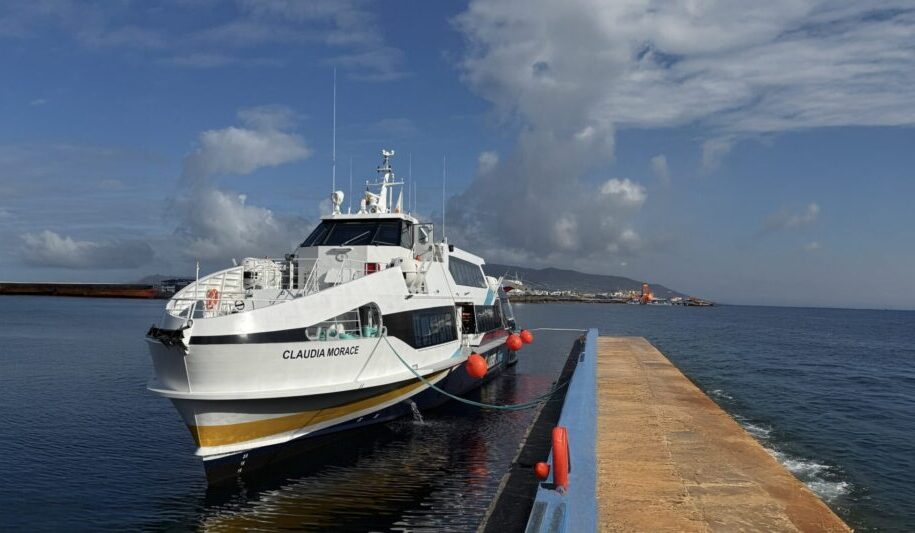 Al Porto di Trapani arriva l’ibrida “Claudia Morace” per le rotte siciliane