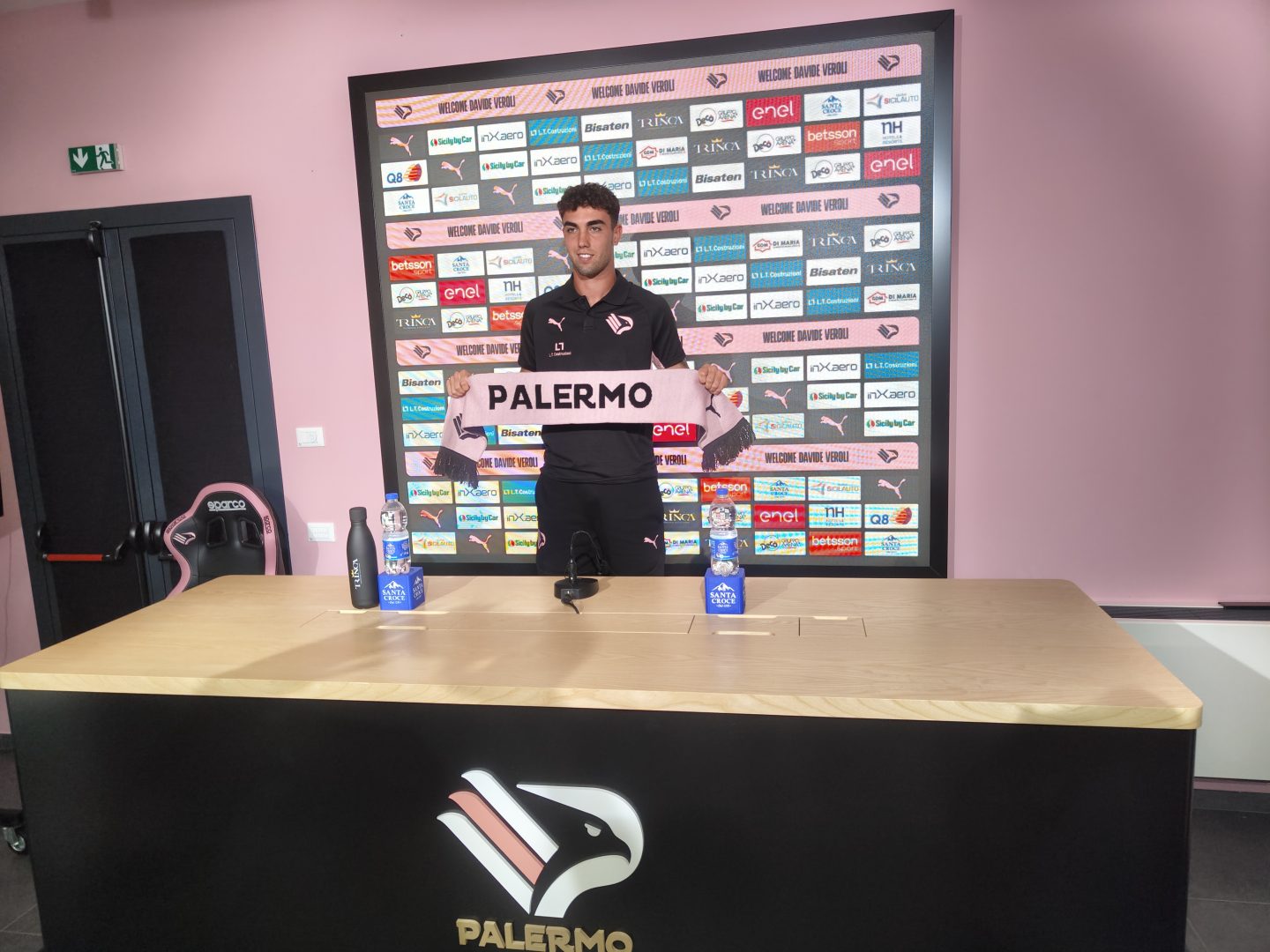 Palermo Calcio, ecco Veroli “Io più braccetto che esterno, tifosi calorosi”