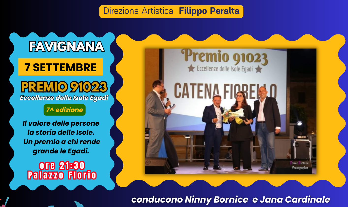 Premio 91023 a Favignana: un riconoscimento alle eccellenze che rendono grandi le Isole Egadi