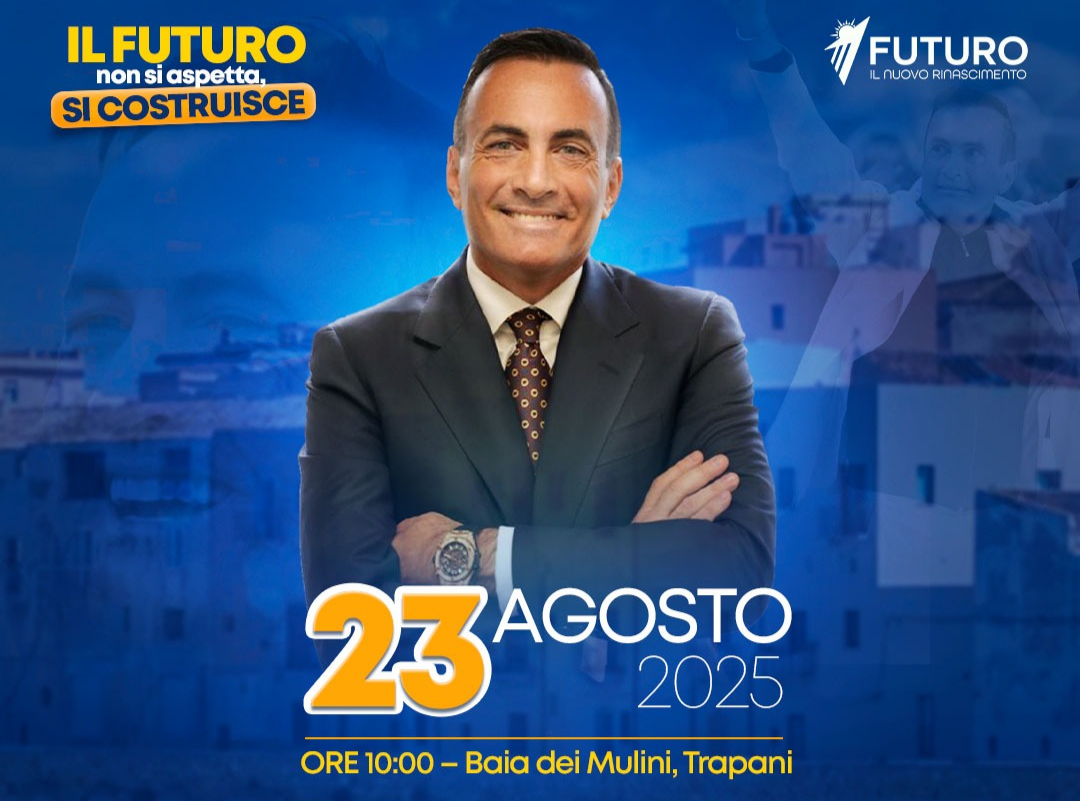 Il Futuro si Costruisce: Il 23 Agosto a Trapani nasce il Movimento FUTURO