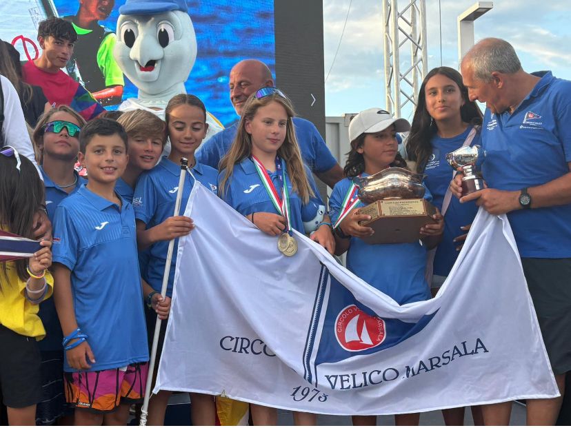 Il Circolo Velico Marsala trionfa ai Campionati Giovanili di Crotone