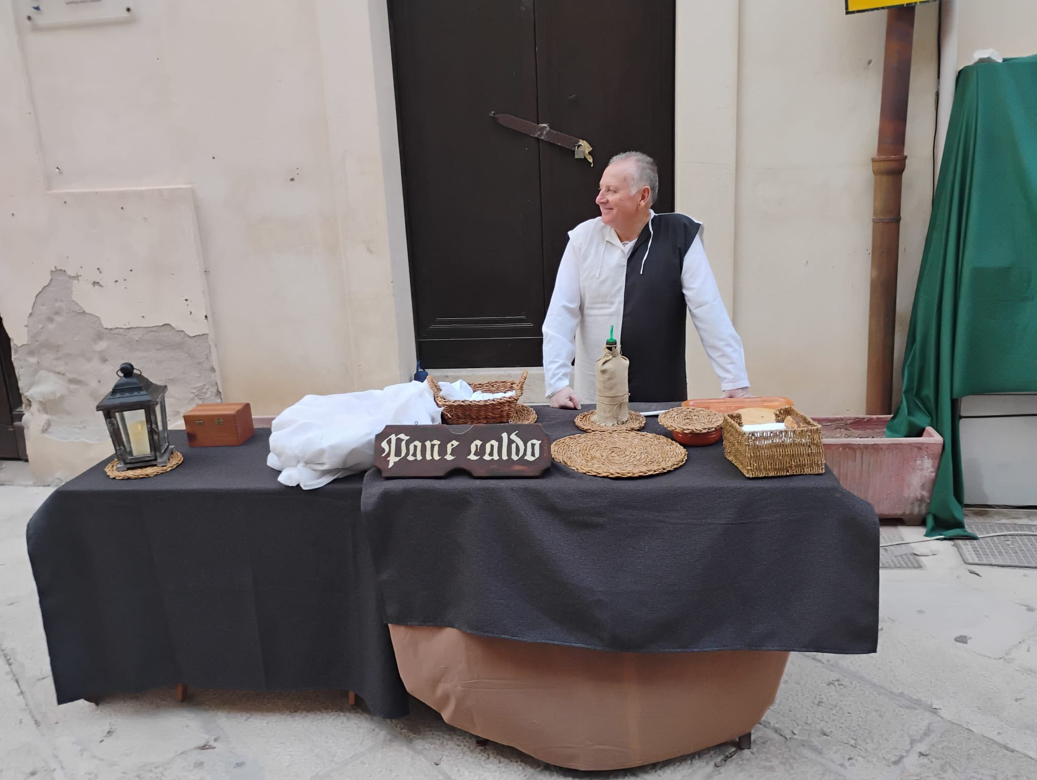 Trapani Medievale, vicino San Domenico ricreato un villaggio storico
