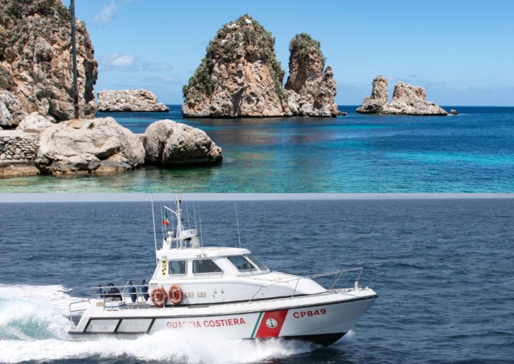 Ha un malore dopo l’immersione, salvato a Scopello da Guardia Costiera e 118