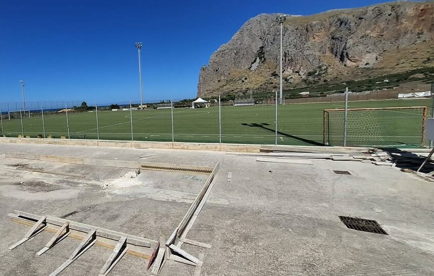 Il campo sportivo di San Vito Lo Capo avrà finalmente una tribuna