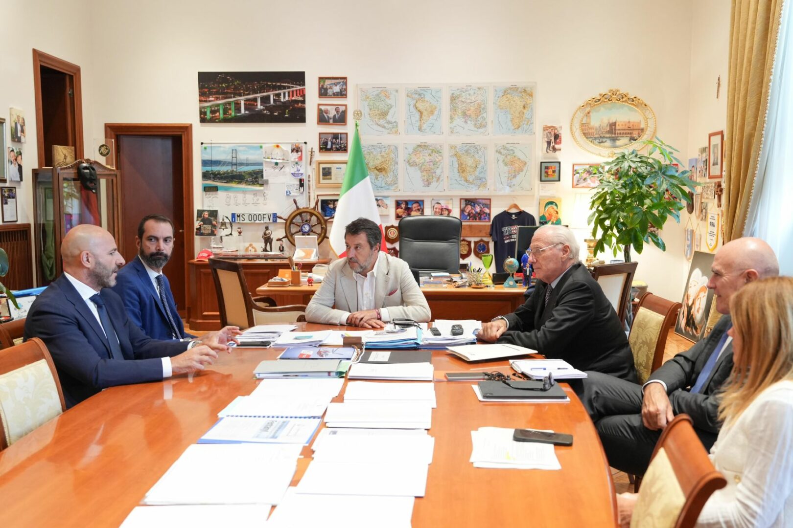 Ponte sullo stretto, Salvini incontra il sindaco di Messina