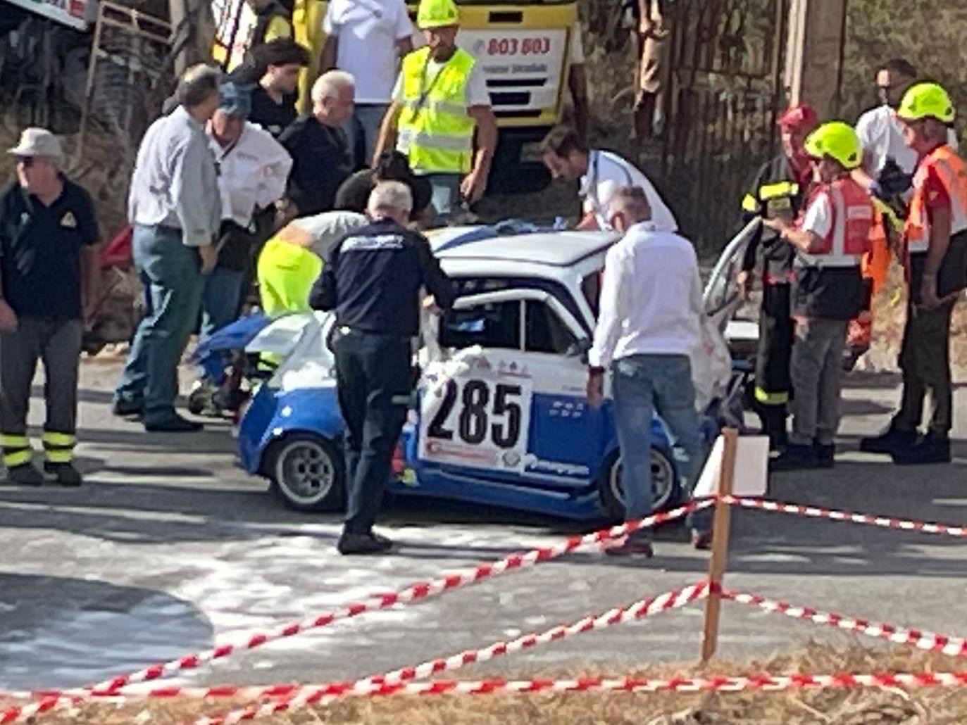 Monte Erice, grave incidente: pilota ferito trasportato al Civico