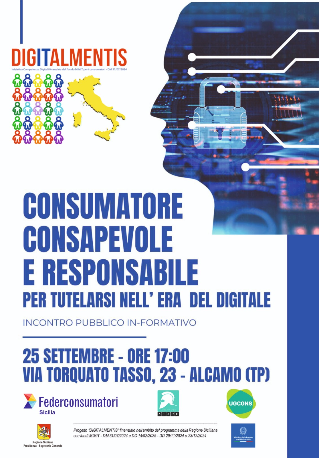 Digital Mentis: incontro ad Alcamo sui vantaggi e i pericoli del web