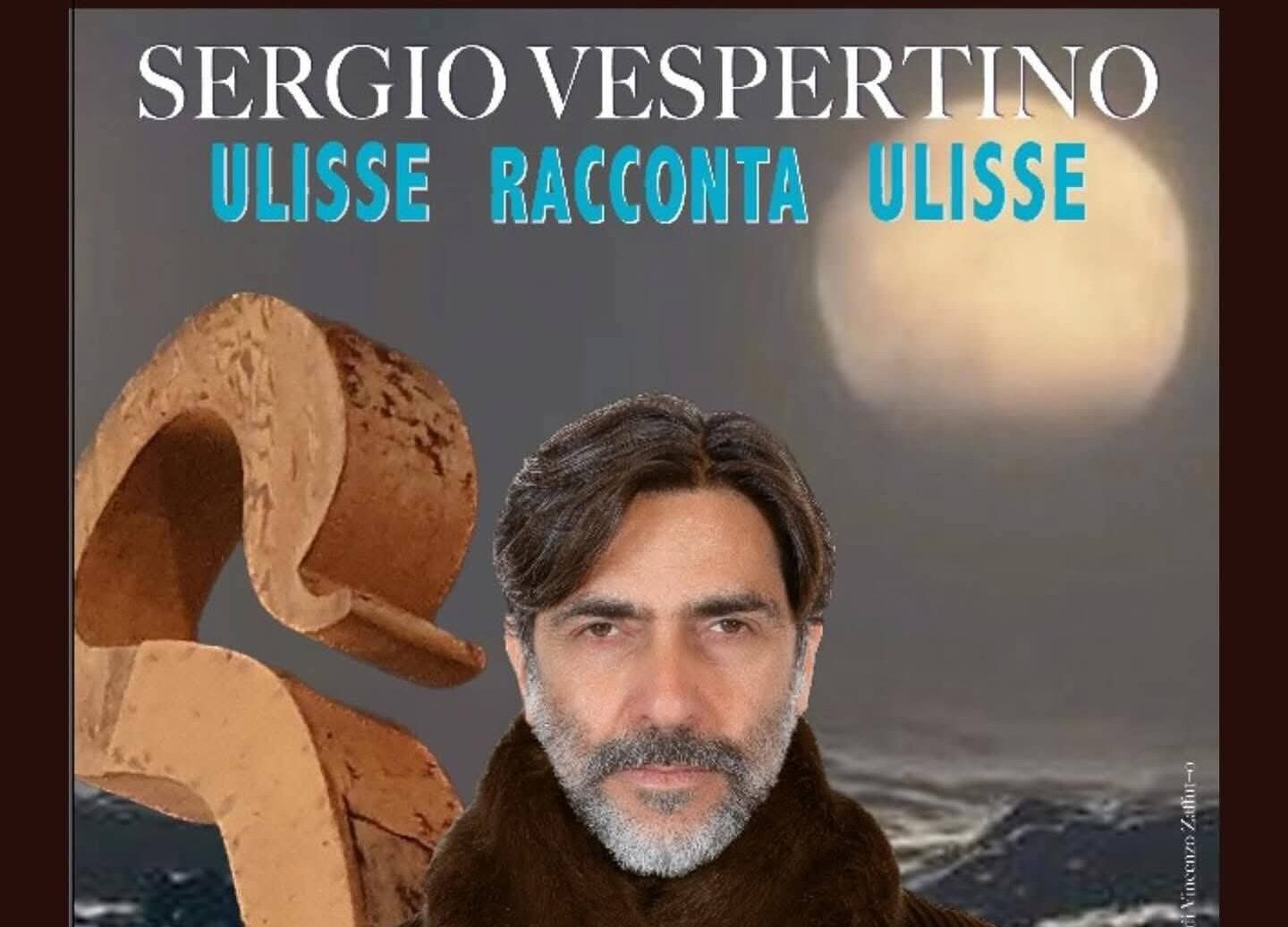 Vespertino è Ulisse nel Teatro a mare alle Saline Genna di Marsala