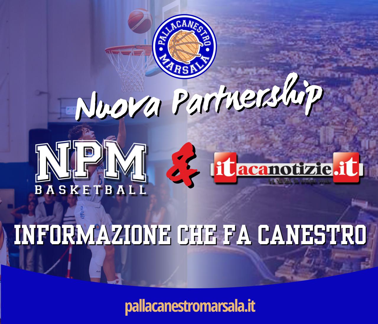 Itacanotizie.it accende i riflettori al PalaMedipower. Partnership con la Pallacanestro Marsala